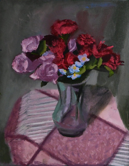 Vase of Flowers Stil Life